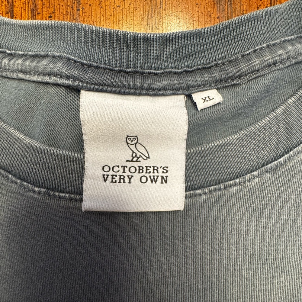 OVO Washed Blue Tee - Picture 3 of 4